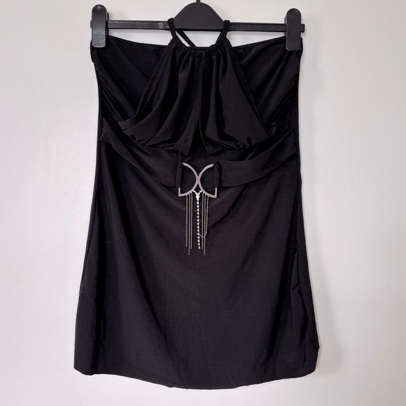 🎉4/30$🎉 Sibelle Black Halter Top - Size Small - Picture 1 of 5